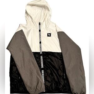 Abercrombie & Fitch Kids Windbreaker Jacket Zip-up 13/14 (Boys)